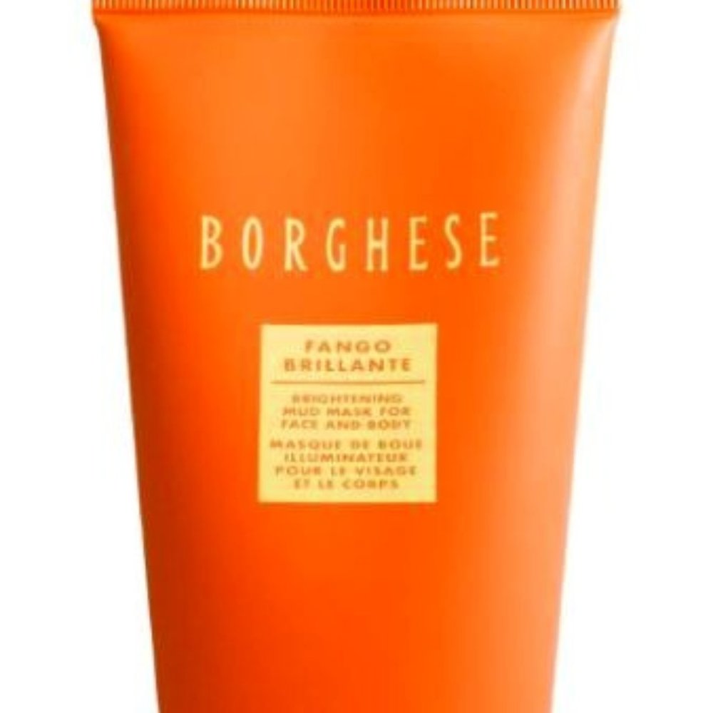 NEW Borghese Fango Brillante Brightening Mud Mask for Face and Body, 1 oz/30 ml